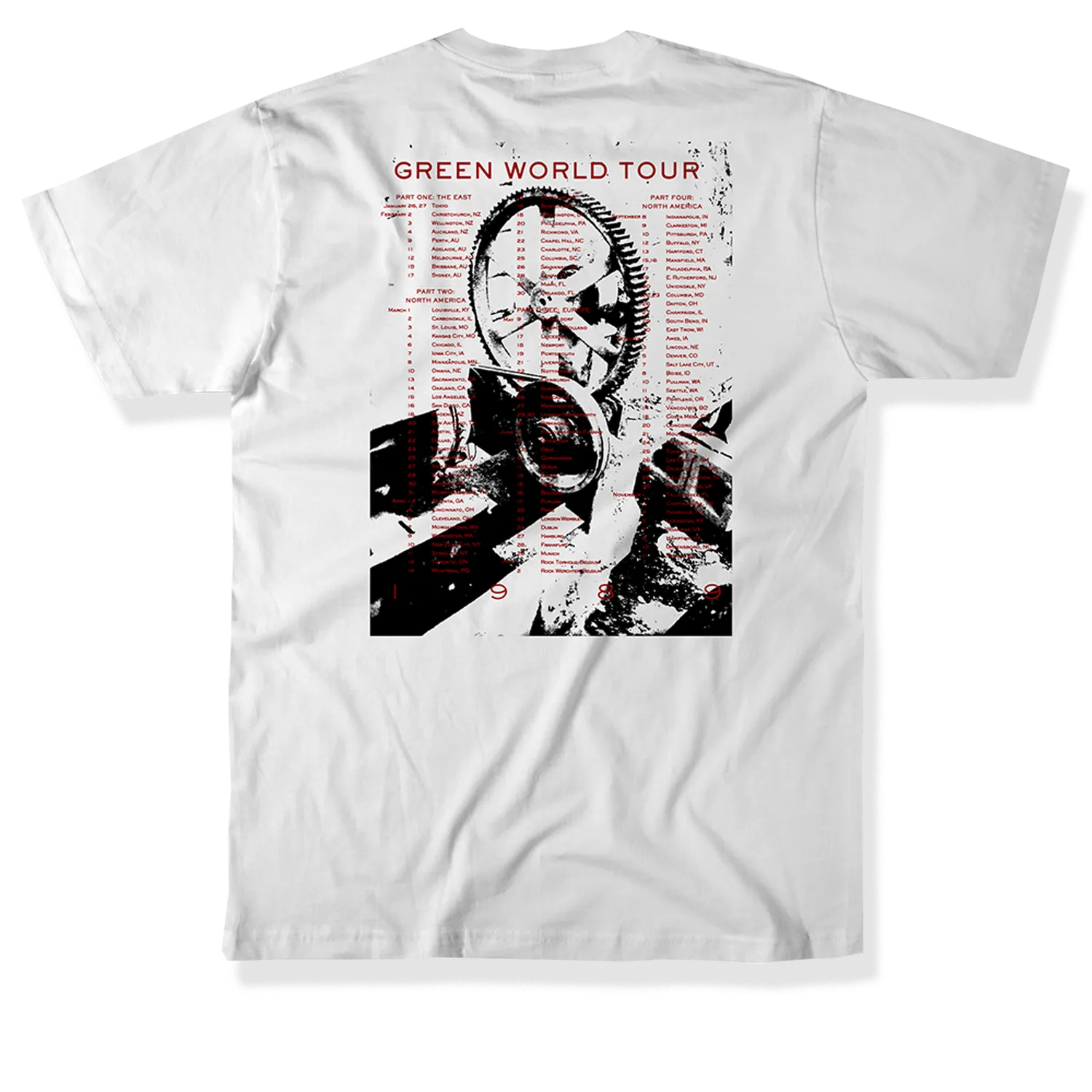 R.E.M. Green Tour ’89 maglietta cotone Comfort Colors