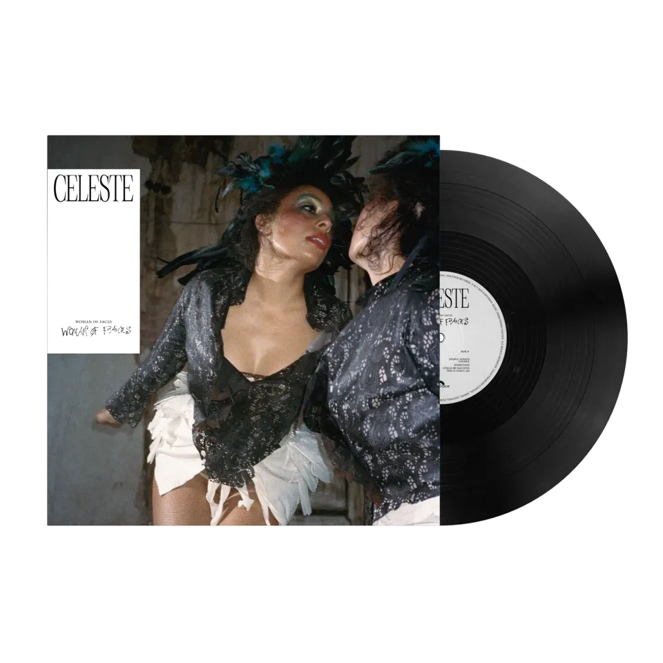 Celeste Woman Of Faces vinile nero standard