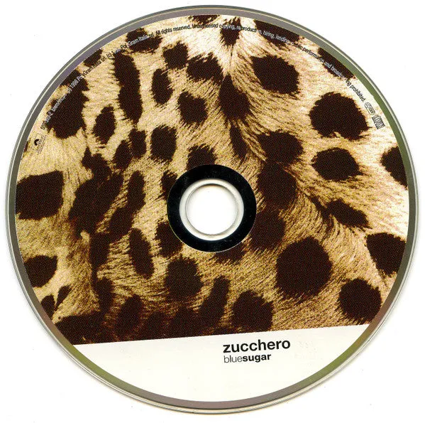 Zucchero Blue Sugar CD album VG+ pop rock
