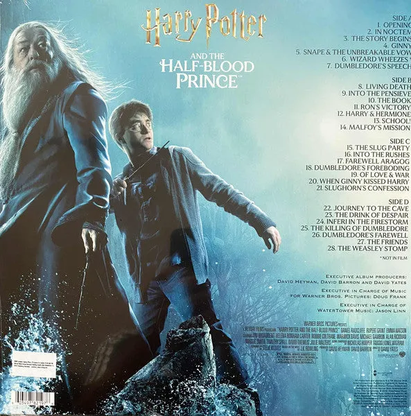 Nicholas Hooper Half-Blood Prince 2xLP Soundtrack Mint