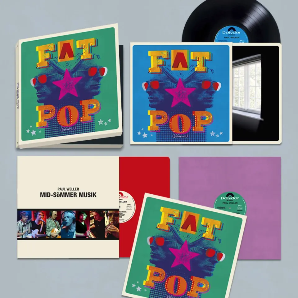 Paul Weller Fat Pop Deluxe vinile boxset 3LP