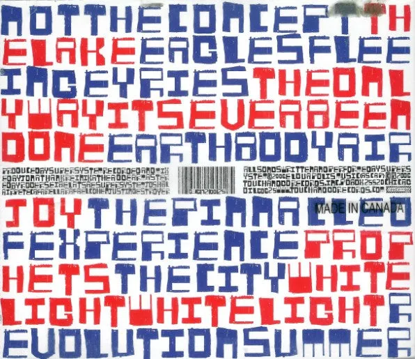 Supersystem A Million Microphones CD album 2006