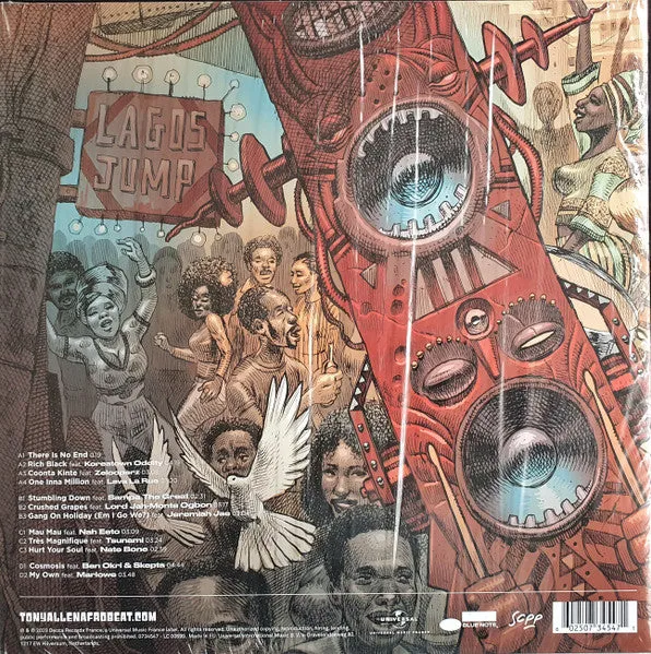 Tony Allen There Is No End 2x12" Doppio Vinile Gatefold Jazz