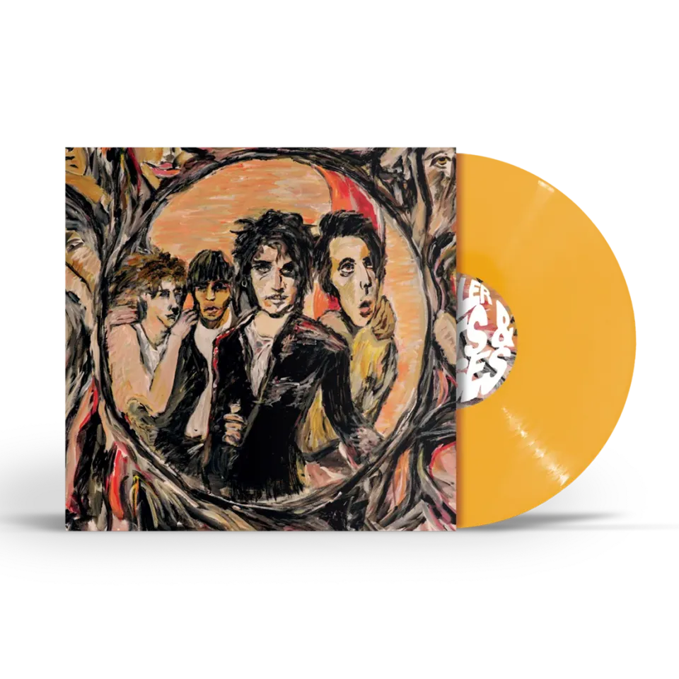 Polydor Inhaler Cuts & Bruises Vinile giallo cover alt.