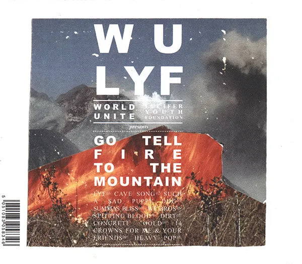 WU LYF Go Tell Fire To The Mountain CD album usato