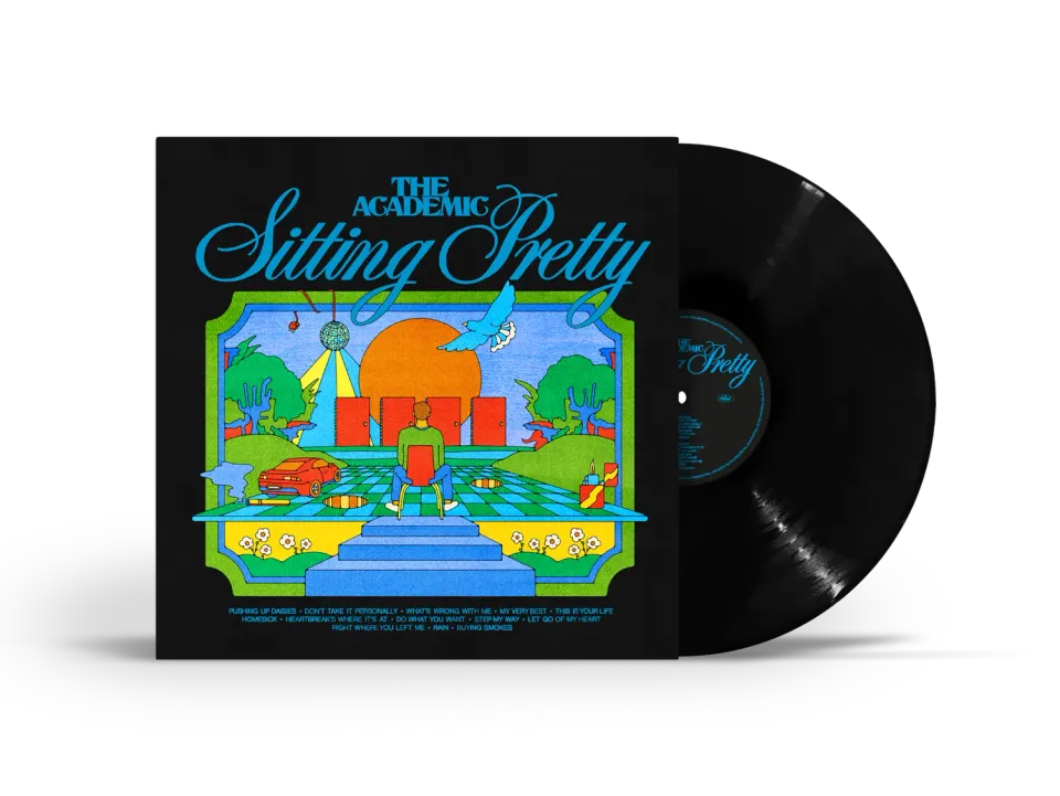 Polydor Records Sitting Pretty Black Vinyl LP 13 brani