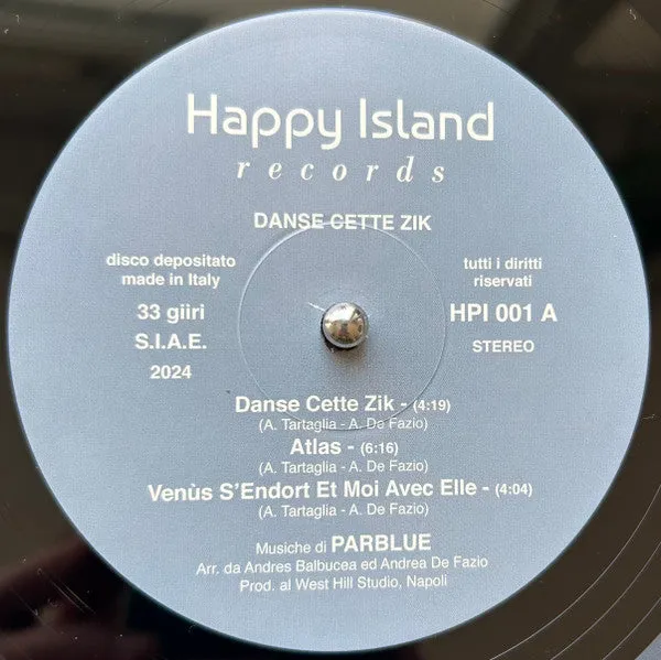 Parbleu Danse Cette Zik LP ristampa vinile disco Mint