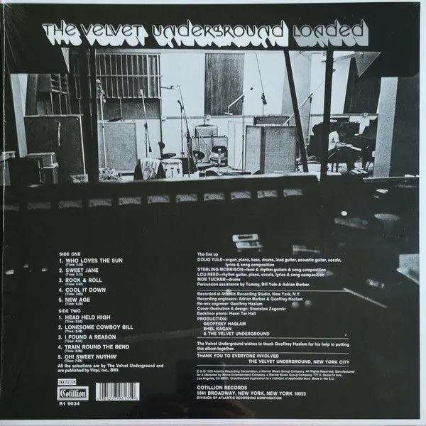 Velvet Underground Loaded LP vinile ristampa art rock 2020