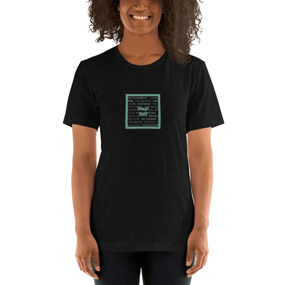 Vinyl Deli Rock Tee maglietta heather black cotone