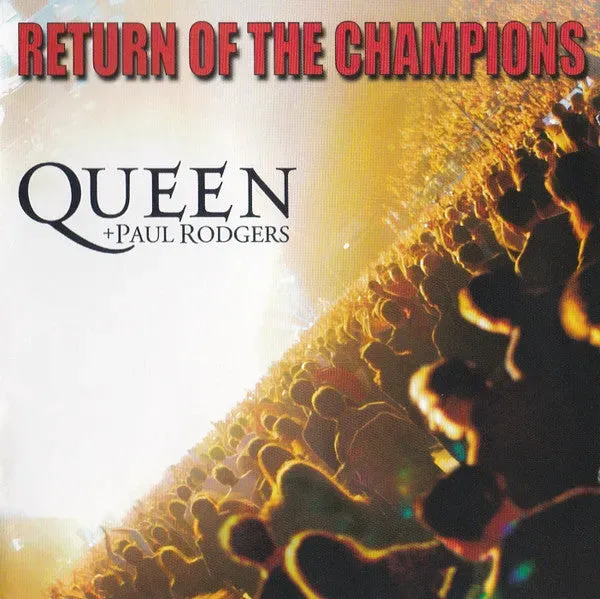 Queen Paul Rodgers Return Champions 2 CD live