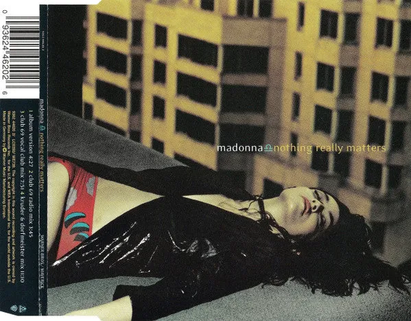Madonna Nothing Really Matters CD Singolo Remix House
