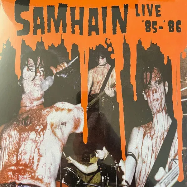 Samhain Live 85-86 vinile LP rock non ufficiale