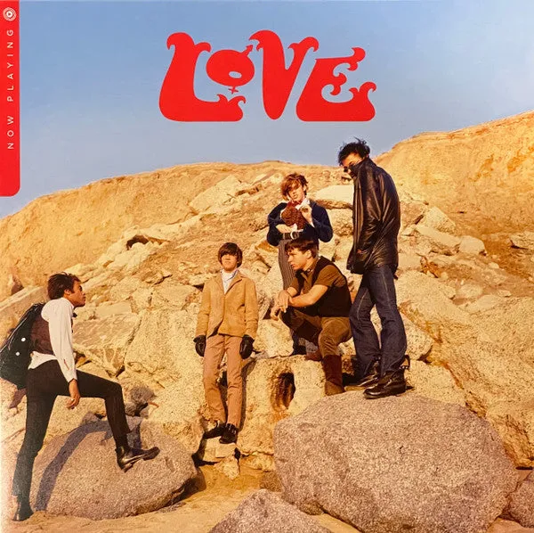 Love Now Playing vinile LP rosso compilation