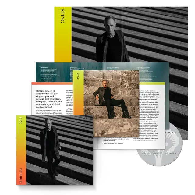 Sting The Bridge CD deluxe internazionale 13 brani