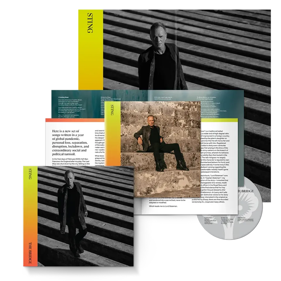 Sting The Bridge CD deluxe internazionale 13 brani