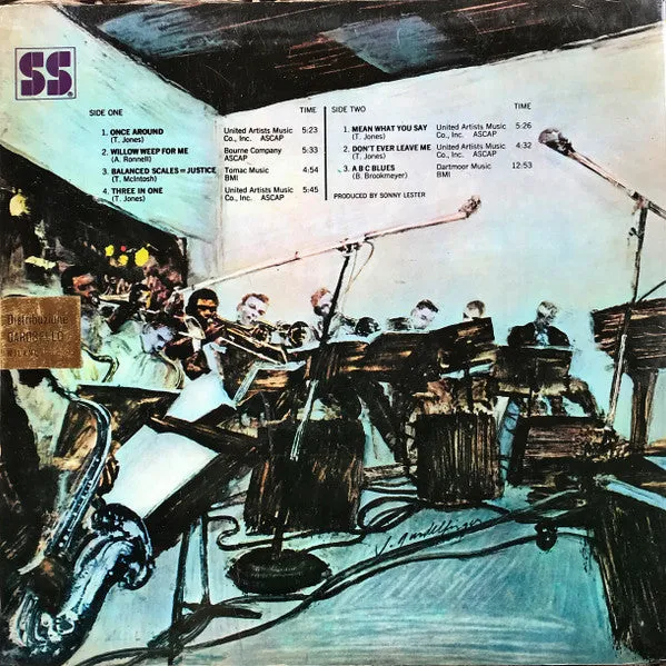 Thad Jones Mel Lewis Presenting LP vinile big band 1966 G+