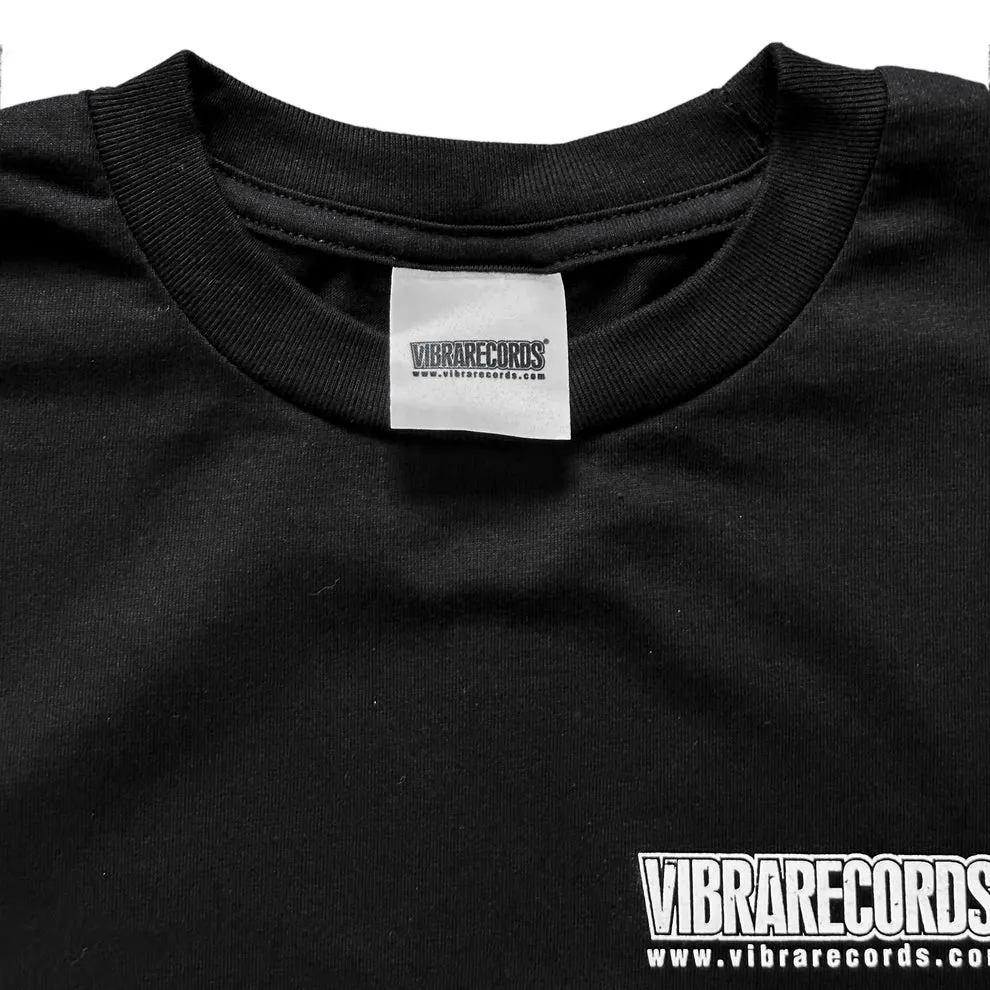 Vibrarecords 25th Anniversary bundle felpa hoodie + T-shirt nera