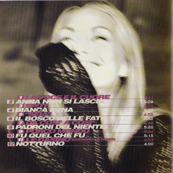 Anna Oxa Anna Non Si Lascia CD album NM Italia 1996