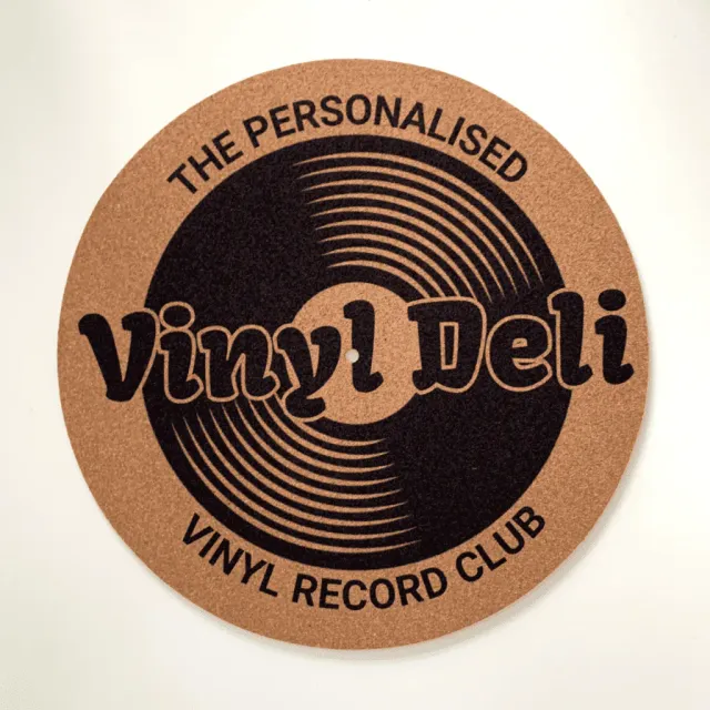 Vinyl Deli Record Club Slipmat Sughero 12" Giradischi