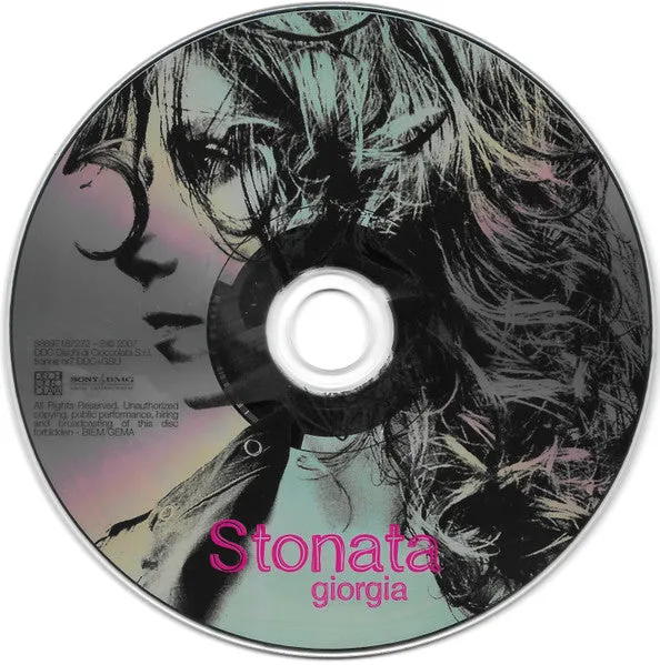 Giorgia Stonata CD album 2007 usato NM
