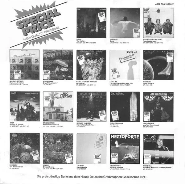 Level 42 Early Tapes July Aug 1980 LP vinile funk