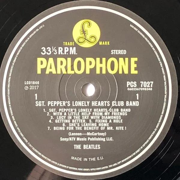 The Beatles Sgt. Pepper's Lonely Hearts Club Band LP vinile 2017