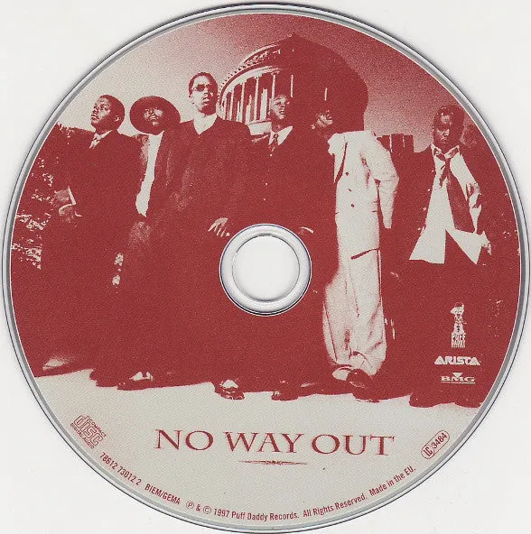 Puff Daddy & The Family No Way Out CD album 1997