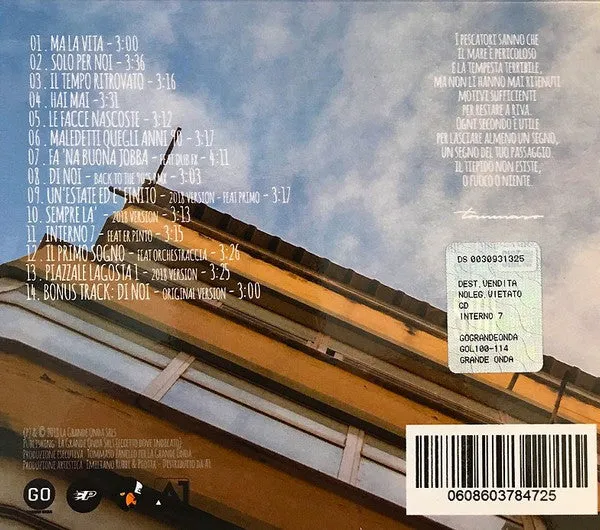 Piotta Interno 7 CD album 14 tracce quasi nuovo
