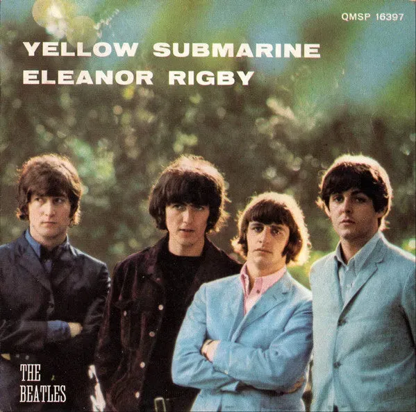 Beatles Yellow Submarine vinile 7" mono Italia 1966 VG