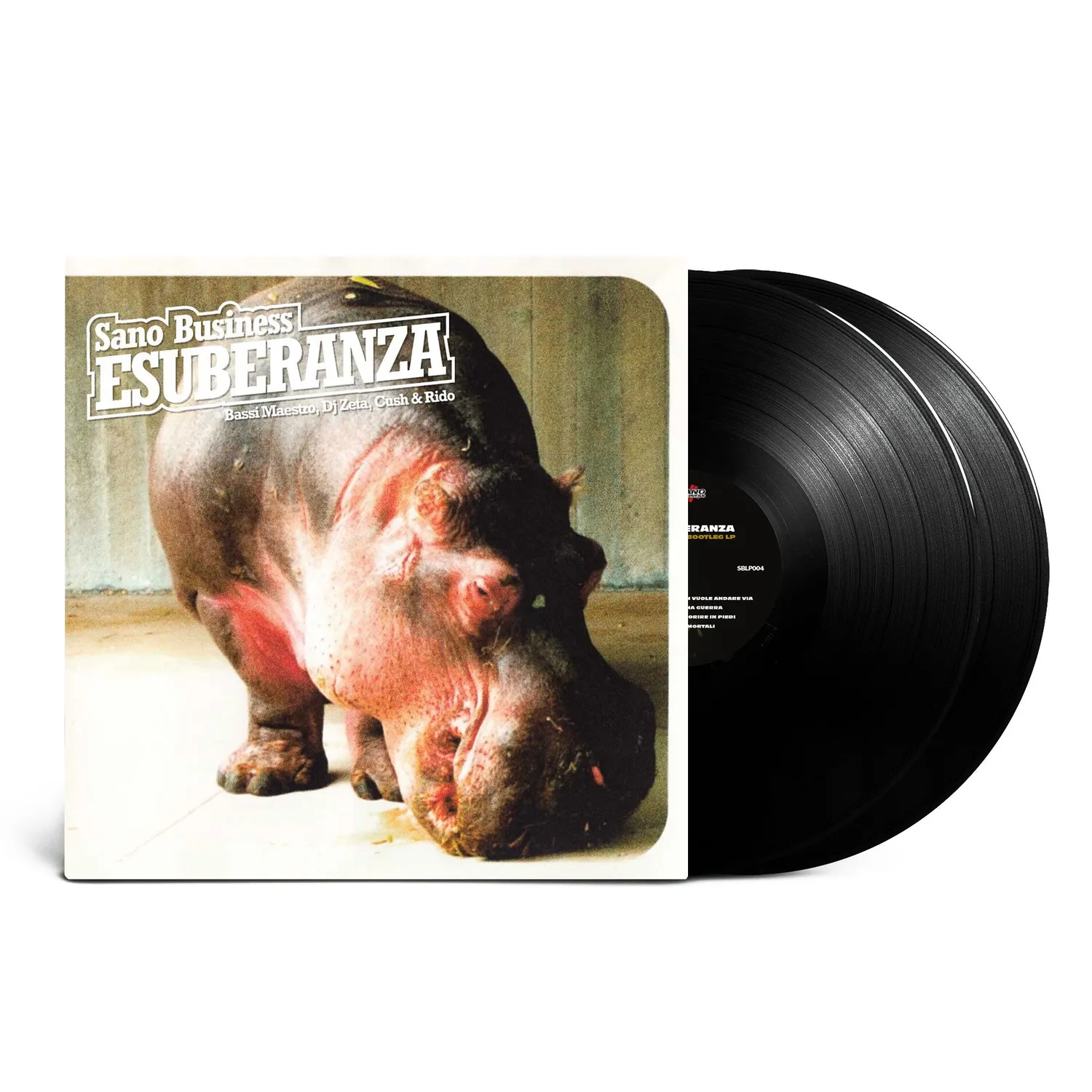 Sano Business Esuberanza doppio vinile 2LP nero