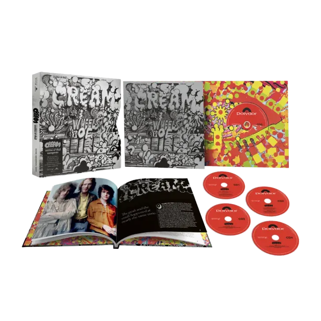 Cream Wheels of Fire Super Deluxe cofanetto 5CD rarità