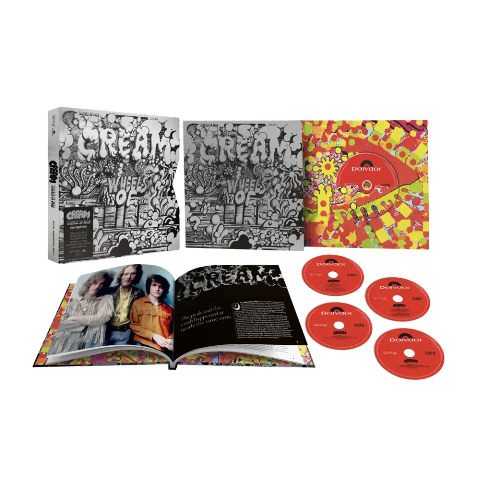 Cream Wheels of Fire Super Deluxe cofanetto 5CD rarità