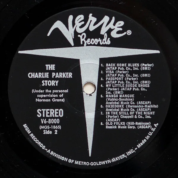 Charlie Parker Story #1 vinile LP compilation bop