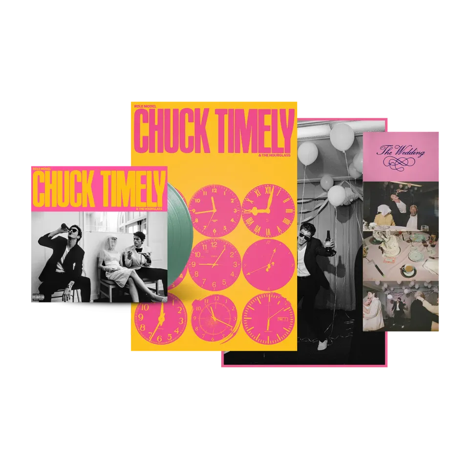 Polydor Chuck Timely Hourglass vinile pistacchio LP