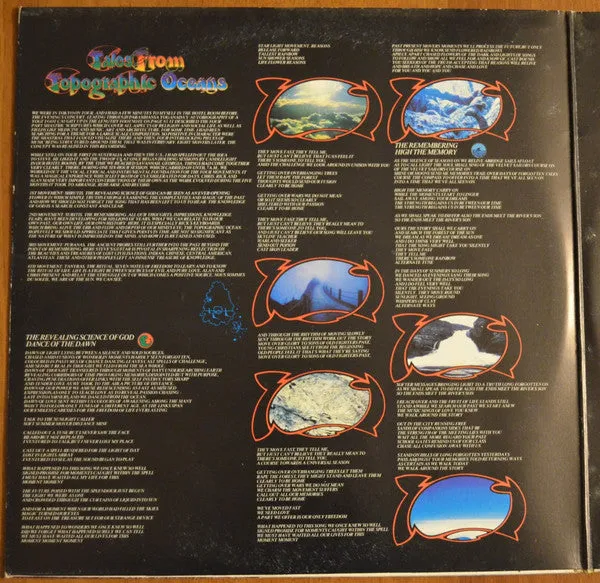 Yes Tales From Topographic Ocean doppio vinile 2xLP prog