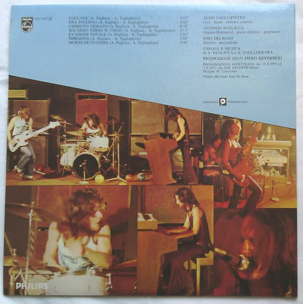 Le Orme Collage vinile LP ristampa gatefold