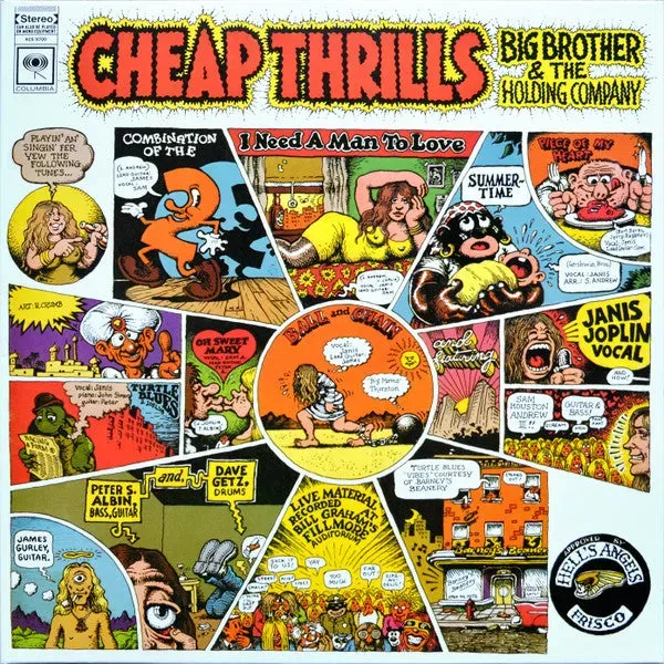Big Brother Cheap Thrills LP ristampa gatefold mint