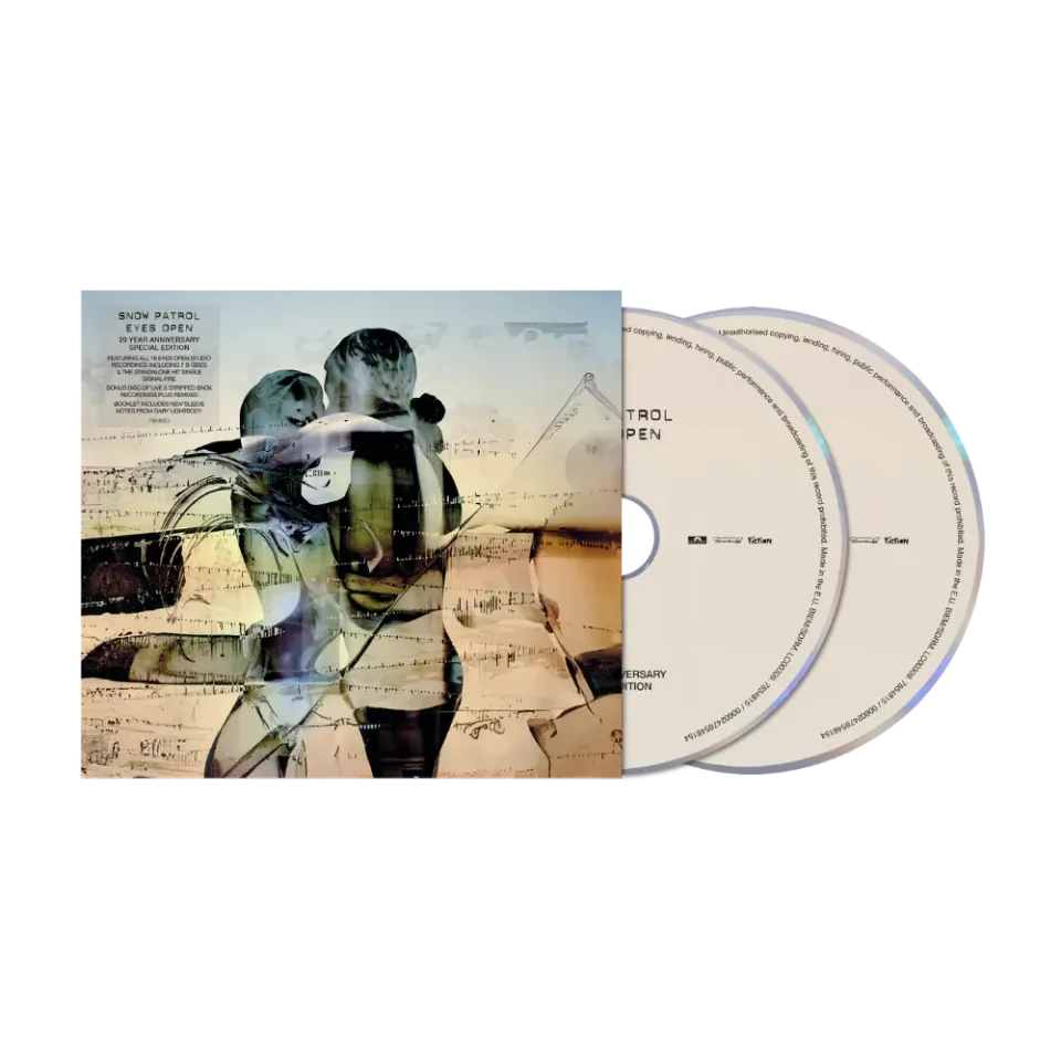Snow Patrol Eyes Open 2CD anniversary 20 anni deluxe