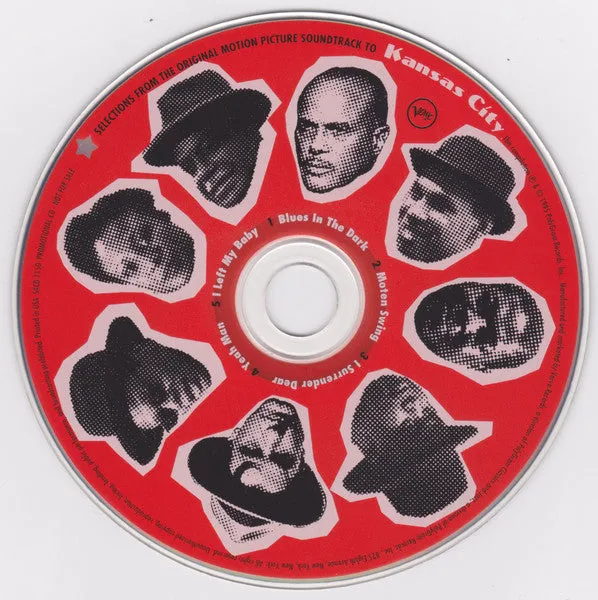 Kansas City colonna sonora CD promo jazz sampler