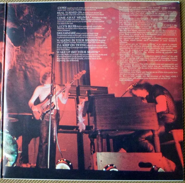 Uriah Heep Very 'Eavy Very 'Umble LP vinile apribile VG