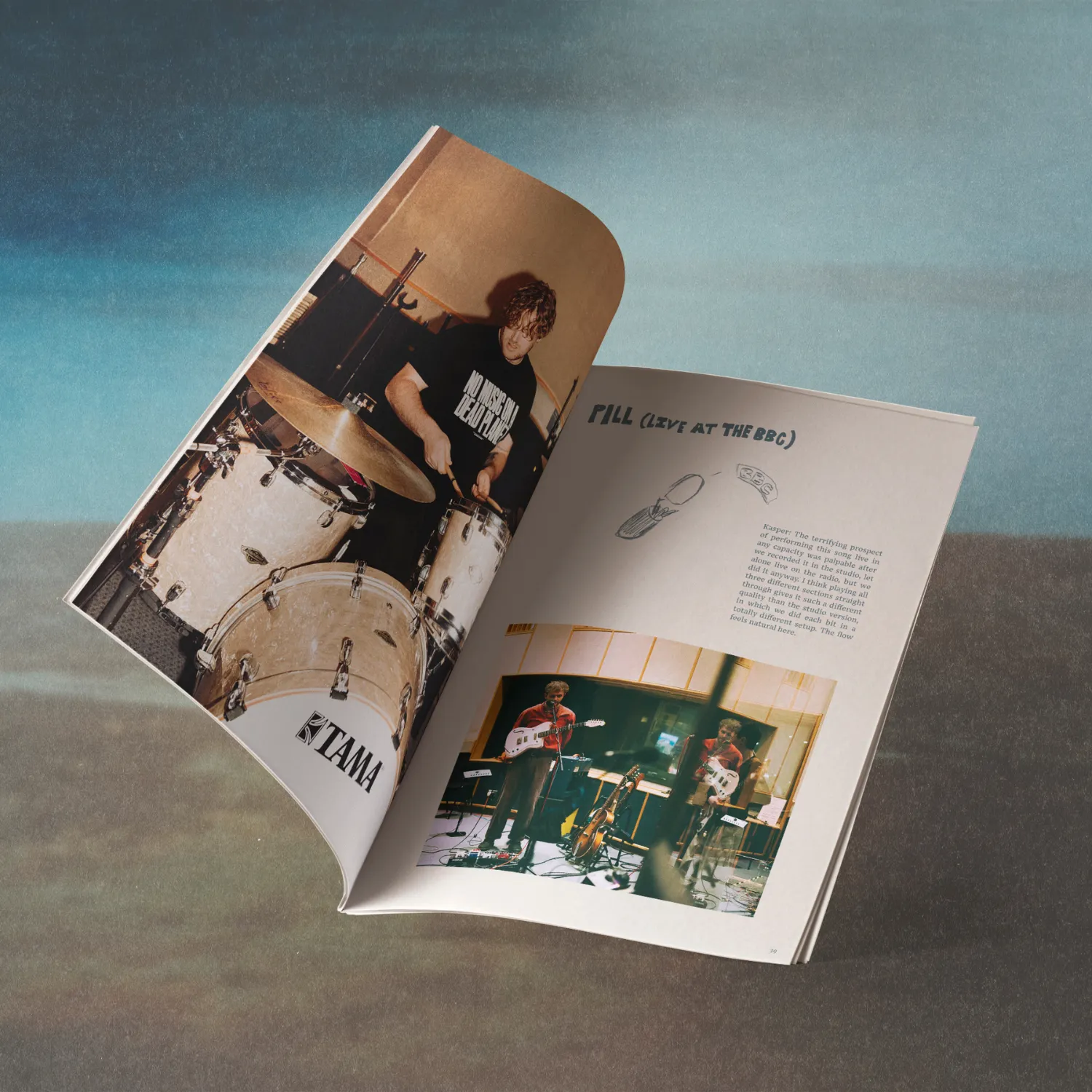 Polydor Drive to Goldenhammer lyric book deluxe B4 44 pagine