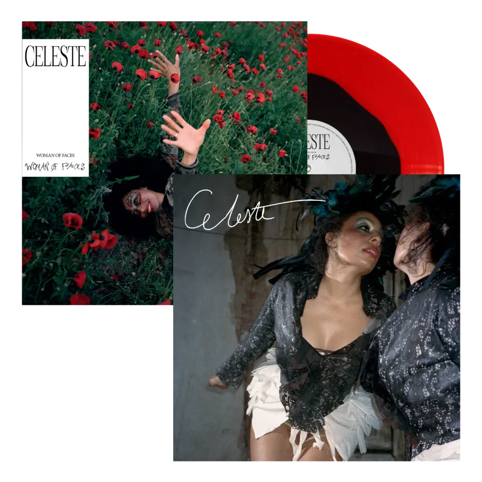 Polydor Celeste Woman Of Faces vinile deluxe 2LP+7" firmato