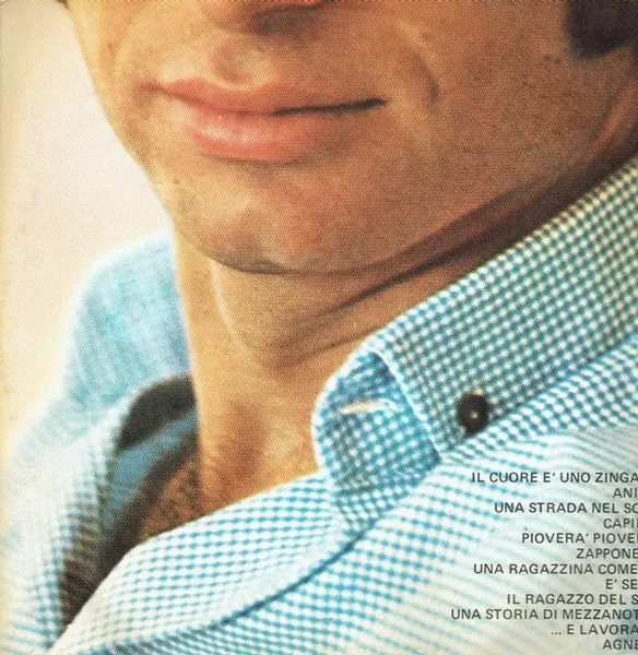Nicola Di Bari omonimo LP vinile promo 1971 ballad