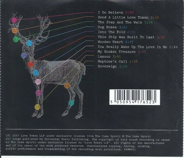 The Duke Spirit Neptune CD album garage rock usato