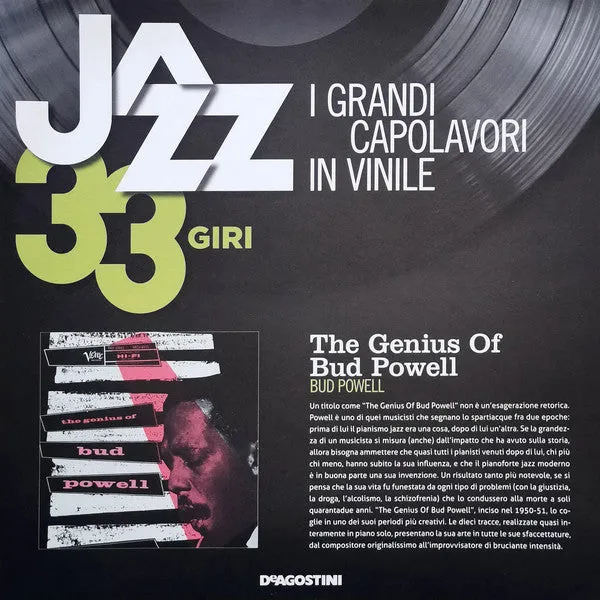 Bud Powell Genius vinile LP mono 180g ristampa