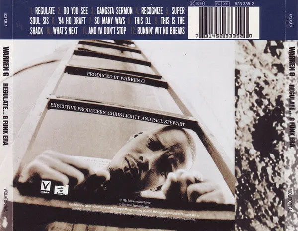 Warren G Regulate G Funk Era CD album hip hop 1994
