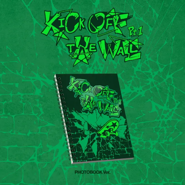 Kickflip Kick Off The Wall Pt.1 CD Photobook Ver. mini album