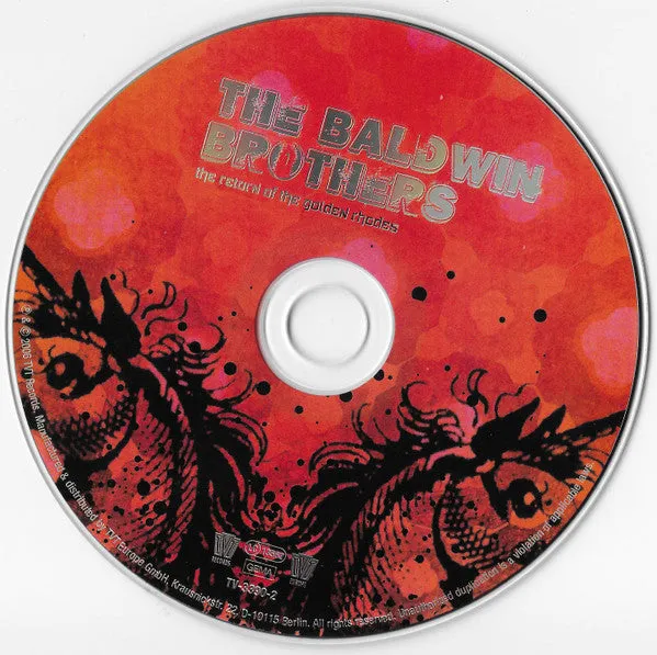 Baldwin Brothers Return Of The Golden Rhodes CD album usato VG+