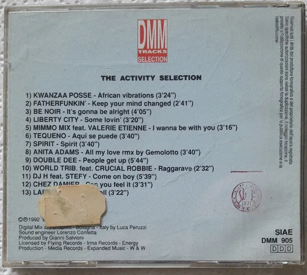 Various The Activity Selection CD compilation mixata
