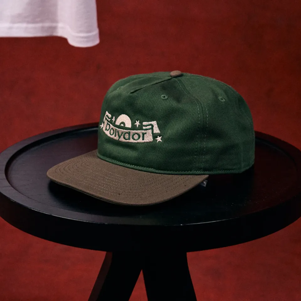 Polydor Cap cappellino verde marrone cotone 5 pannelli